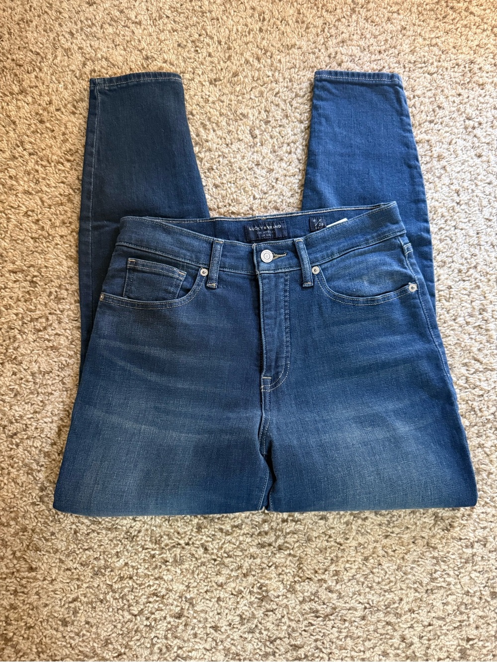 Lucky Brand Classic Women's Dark Blue Jeans